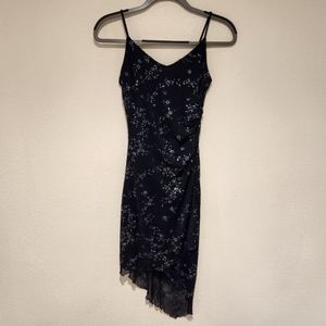Sparkly Flowered Semi-formal/Cocktail Dress